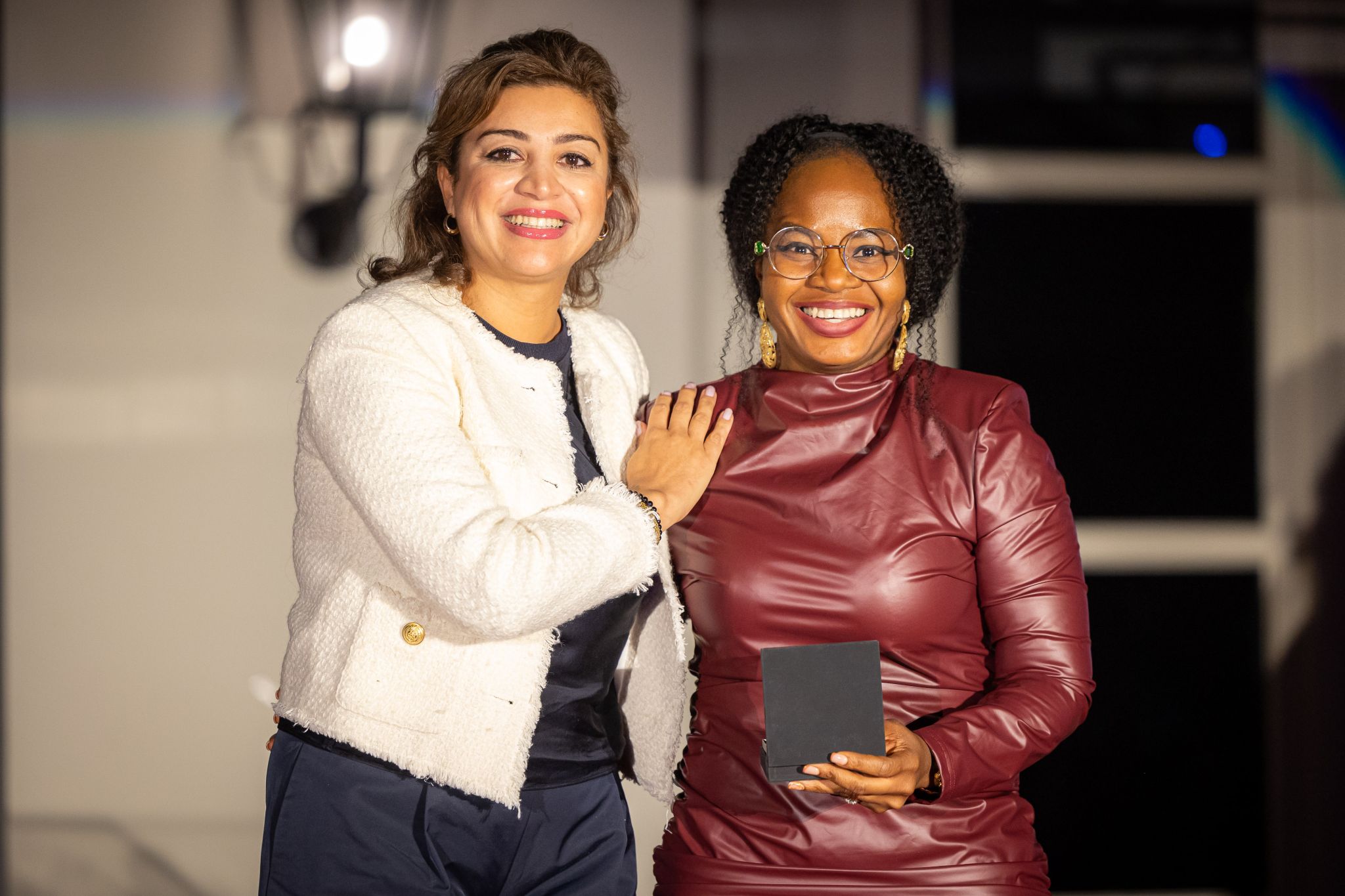 Debola Ibiyode at Women in Tech Europe