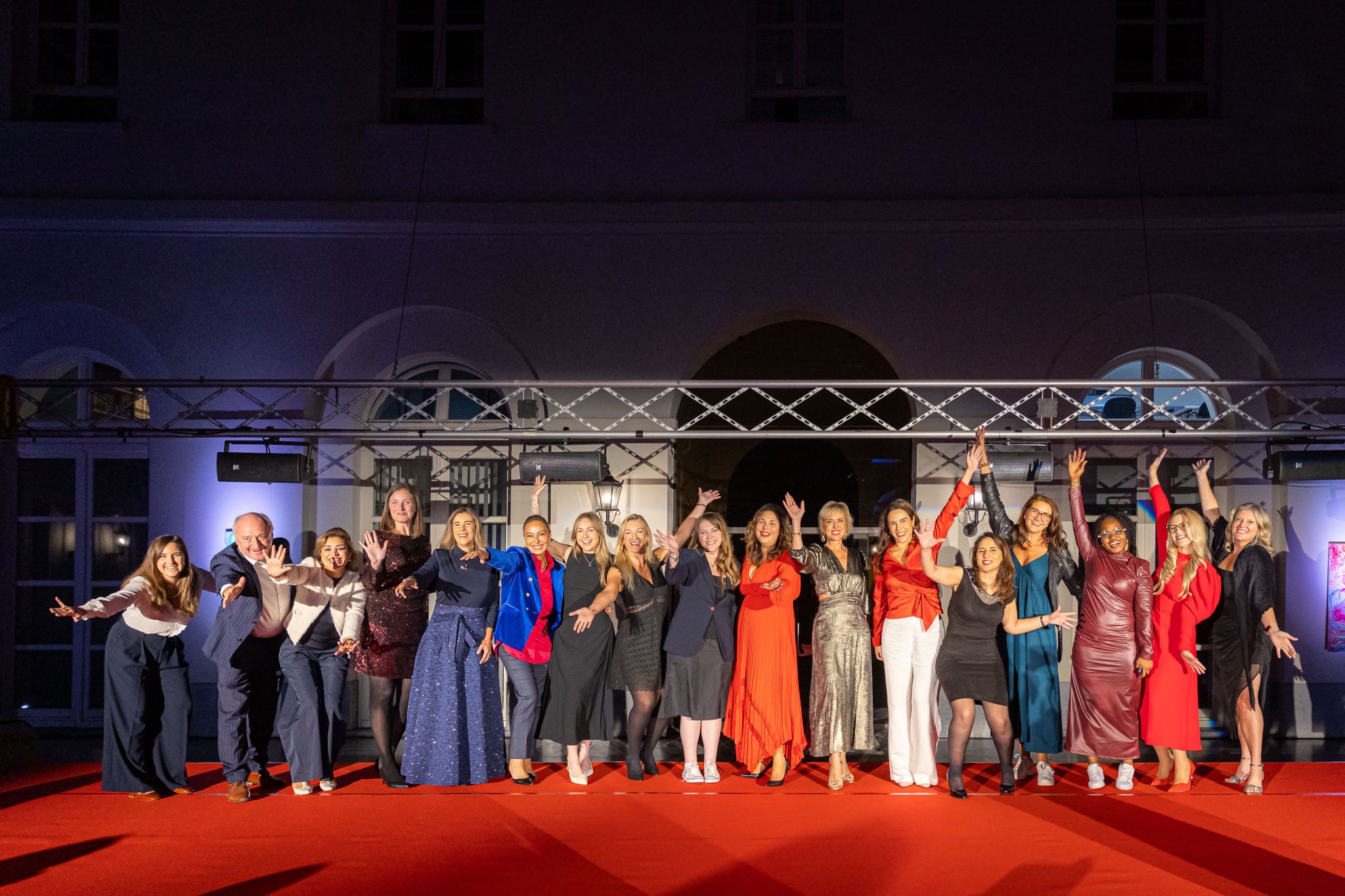 Celebration at Women in Tech Europe